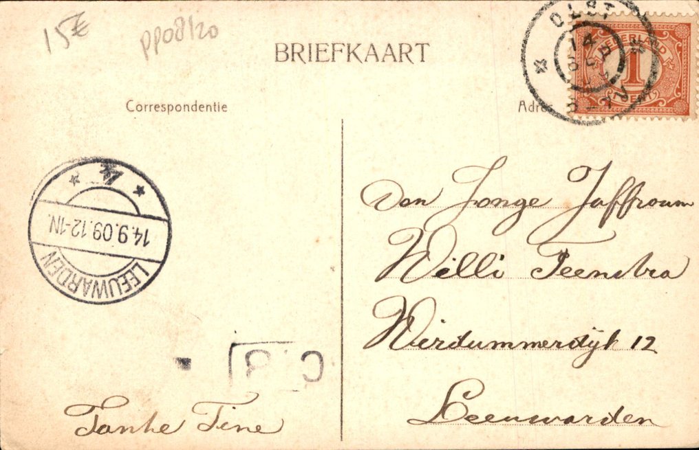 Alankomaat - Kaupungit Raalte, Deventer ja Olst-Wijhe - Postikortti (120) - 1900-1960 #3.1