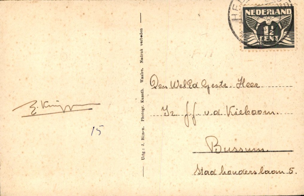 荷兰 - Gemeente best, Son en Breugel, Nuenen, Oirschot - 明信片 (119) - 1900-1960 #2.1