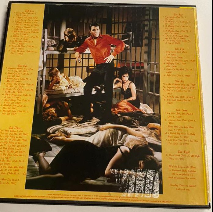 Elvis Presley - Album, Bakom stängda dörrar - 4 LP-skivor #1.2