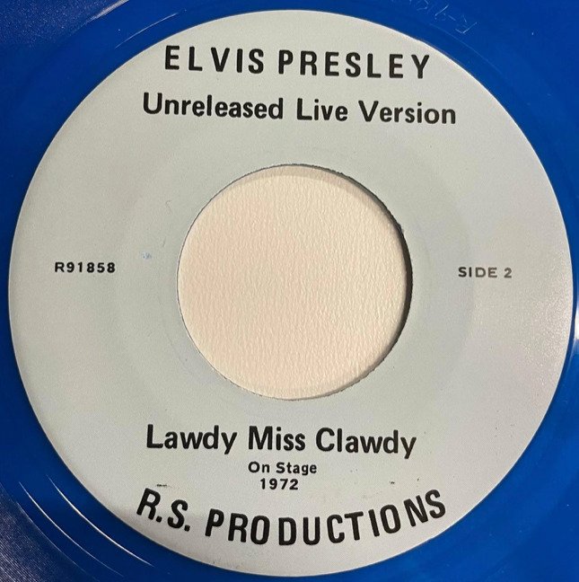Elvis Presley - Single, Unreleased Live Version - Bridge Over Trouble Water - 1972 #3.2