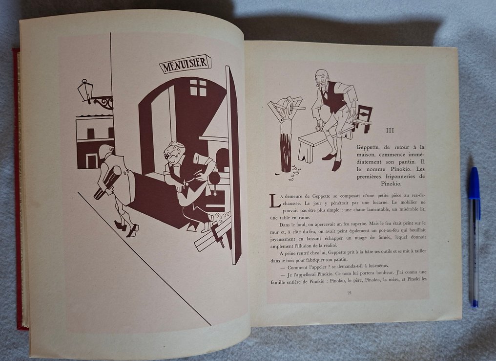 C. Collodi / Bernardini - Les Aventures de Pinokio - 1934 #3.2